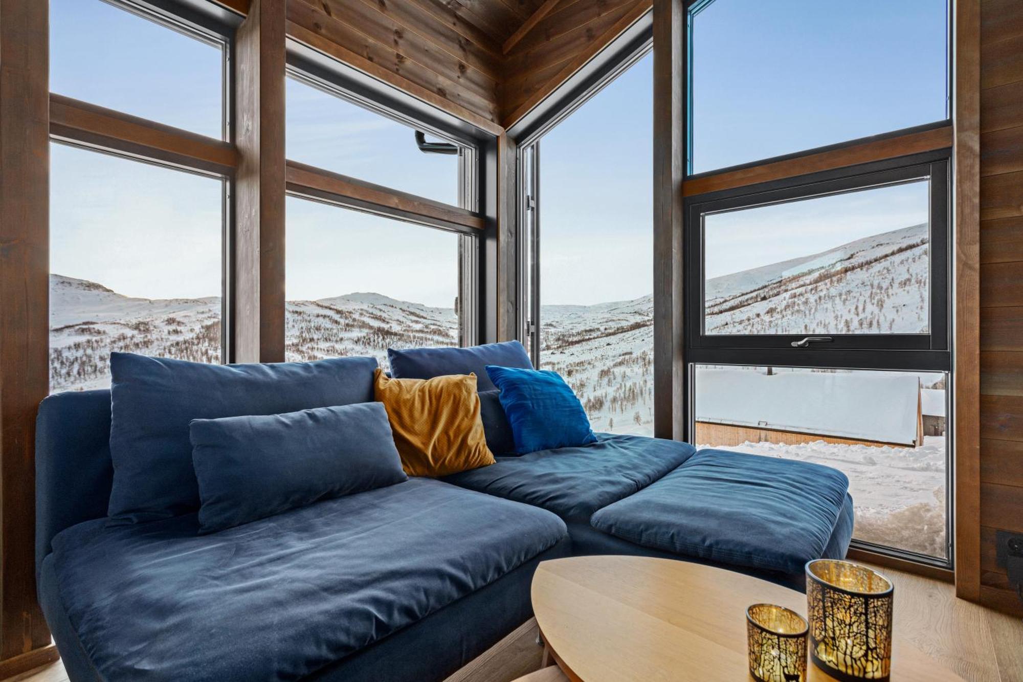 Exclusive Mountain Cabin With Spectacular Views At The Top Of Hodlekve With Possibility Of Extra Unit ซงดาล ภายนอก รูปภาพ