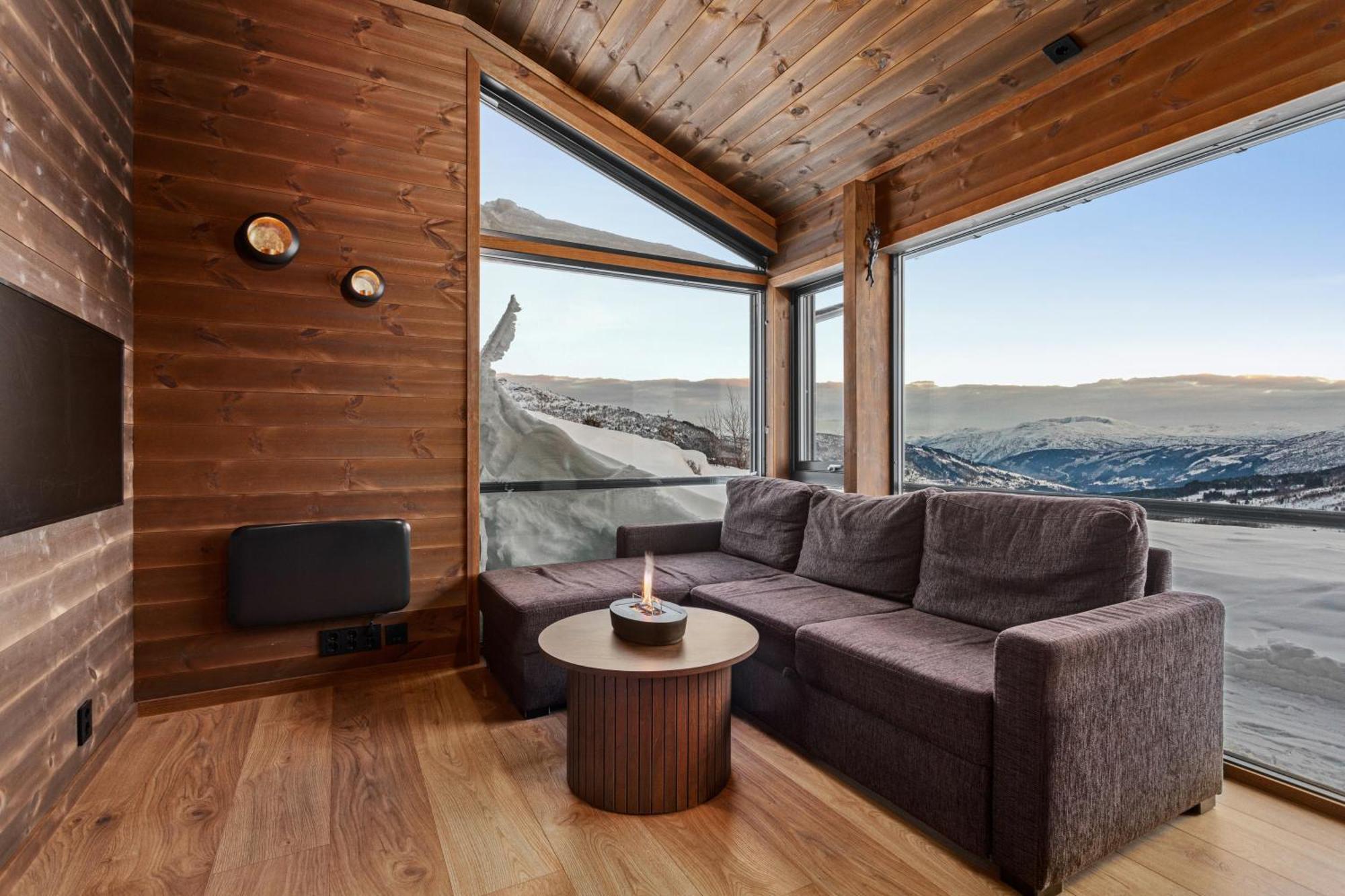 Exclusive Mountain Cabin With Spectacular Views At The Top Of Hodlekve With Possibility Of Extra Unit ซงดาล ภายนอก รูปภาพ